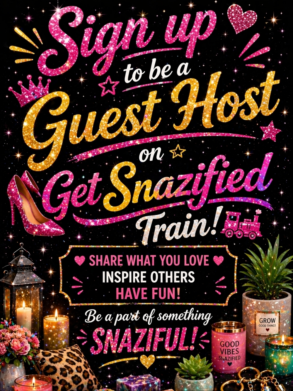 Sign Up To Be A Guest Host- Get Snazified